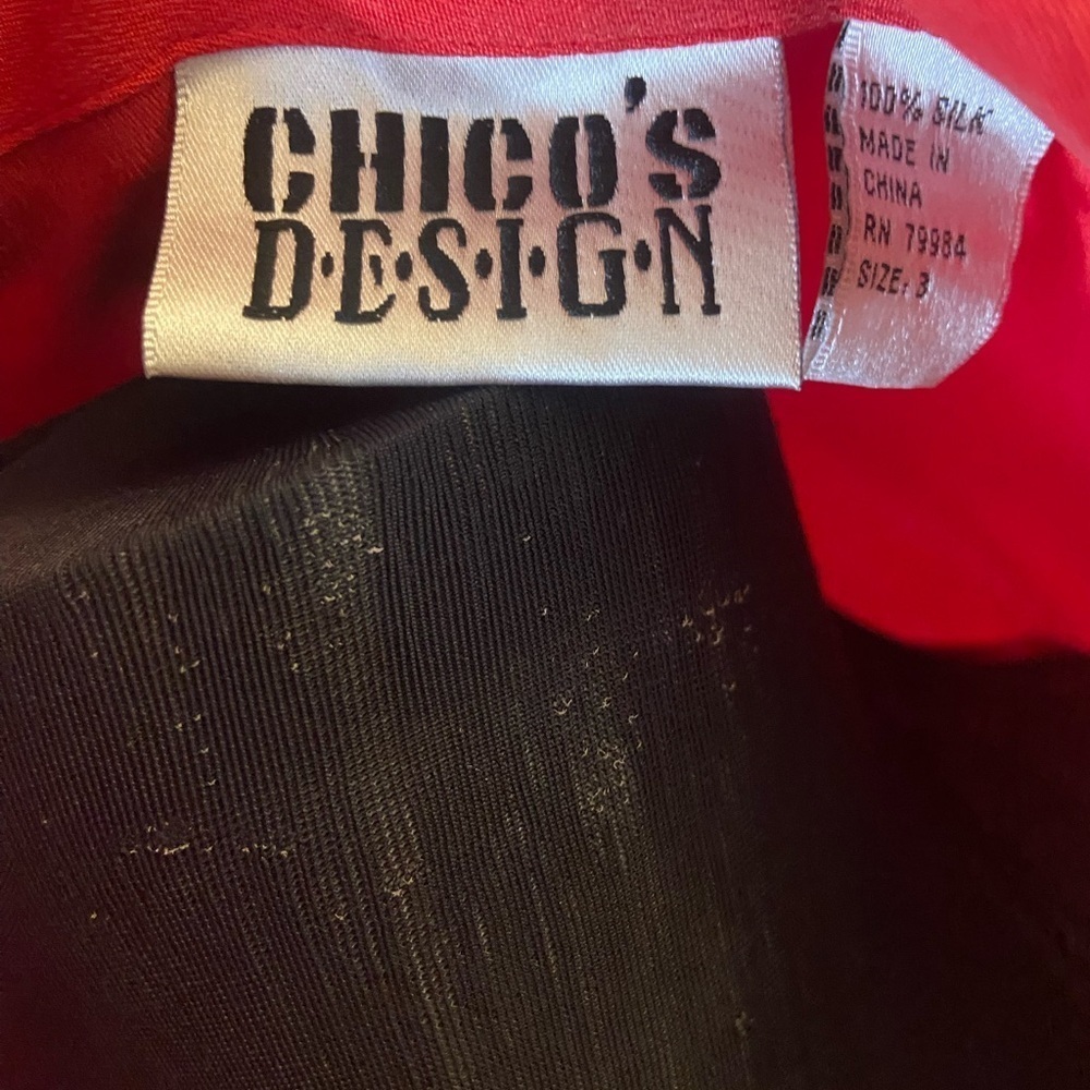 Chico's Design Button-down Silk Blouse - image 15